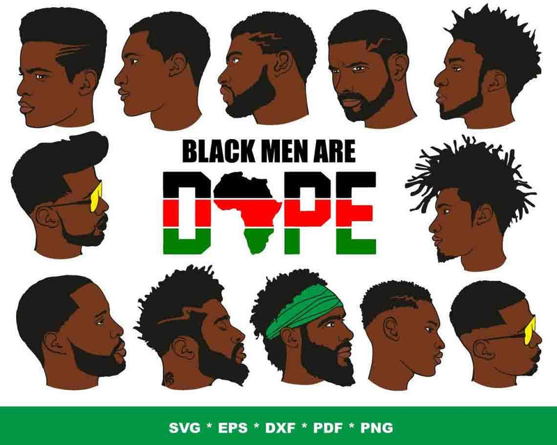 1000+ Afro Man SVG Bundle