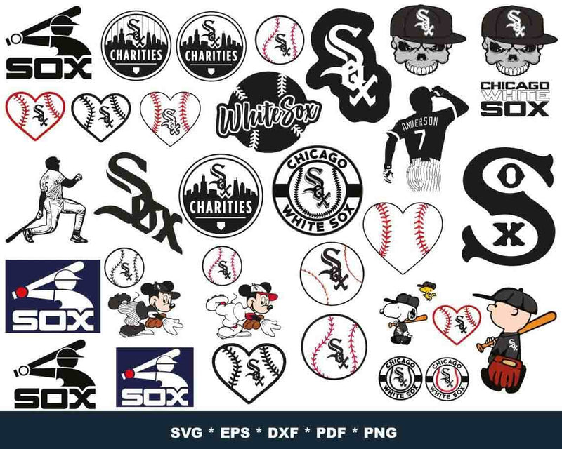 1000+ Chicago White Sox SVG Bundle
