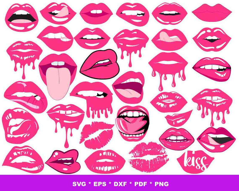 1800+ Pink Love SVG Bundle