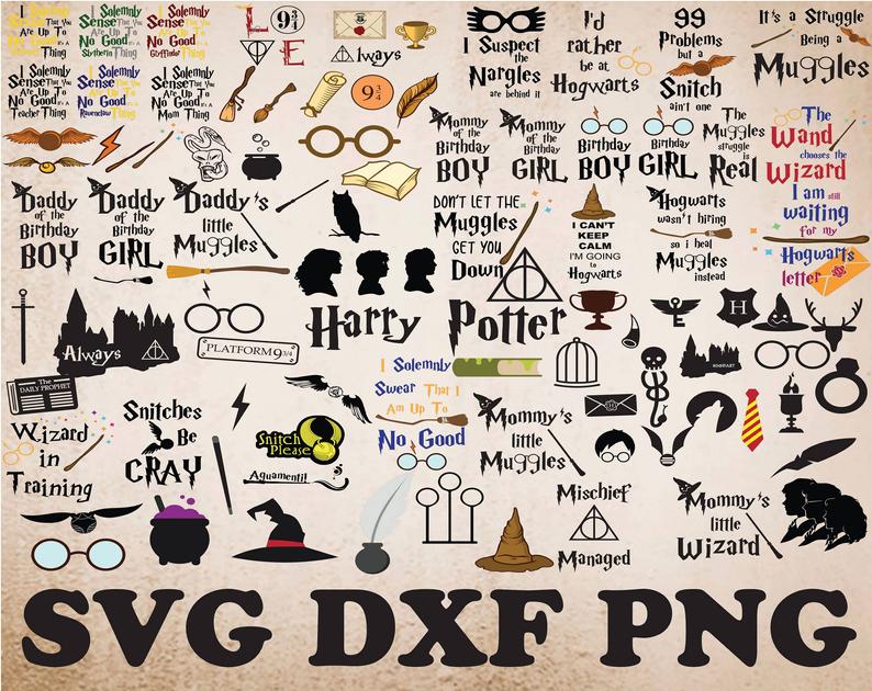 4700+ Harry Potter SvG Bundle