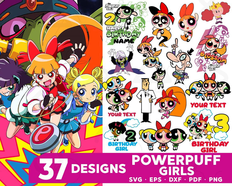 37+ Powerpuff Girls Svg Bundle