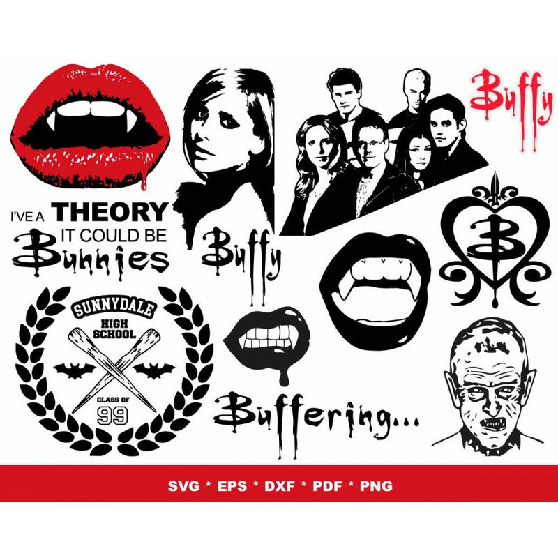 1000+ Buffy the vampire slayer svg bundle