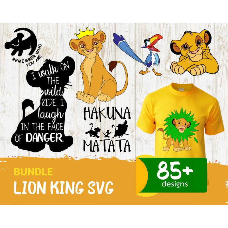 85+ Lion king svg bundle
