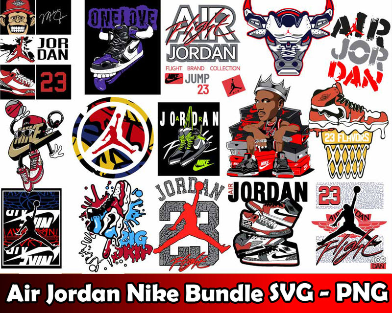 Air Jordan Nike SVG Bundle