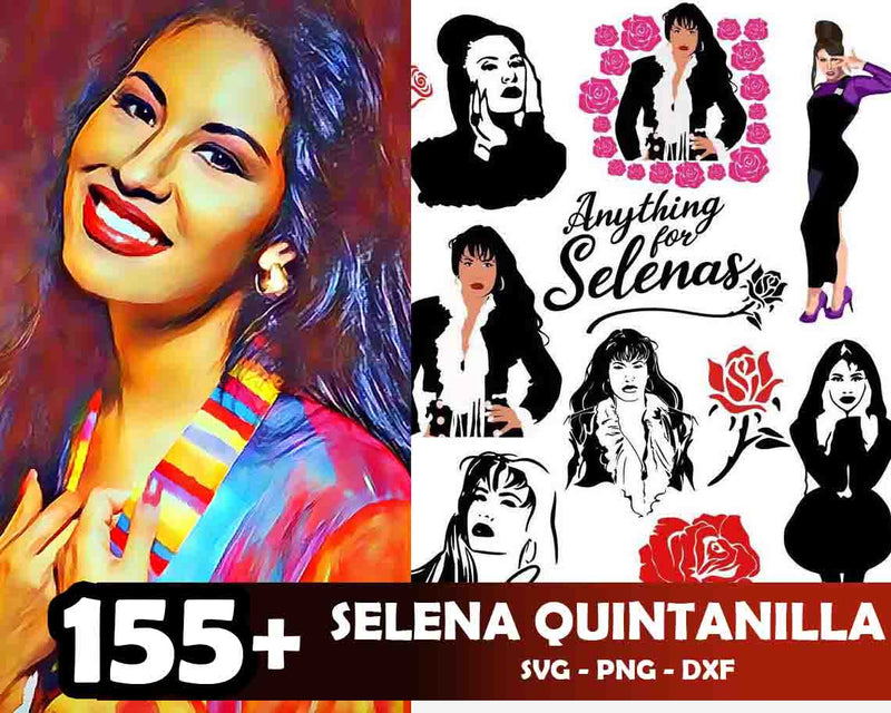 155+ Selena Quintanilla SVG Bundle