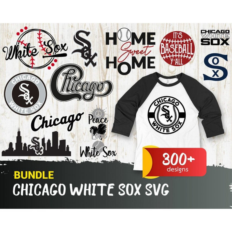 300+ Chicago white sox svg bundle